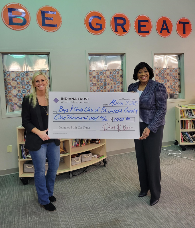 Boys & Girls Clubs of St. Joseph County Nonprofit Spotlight Check Presentation