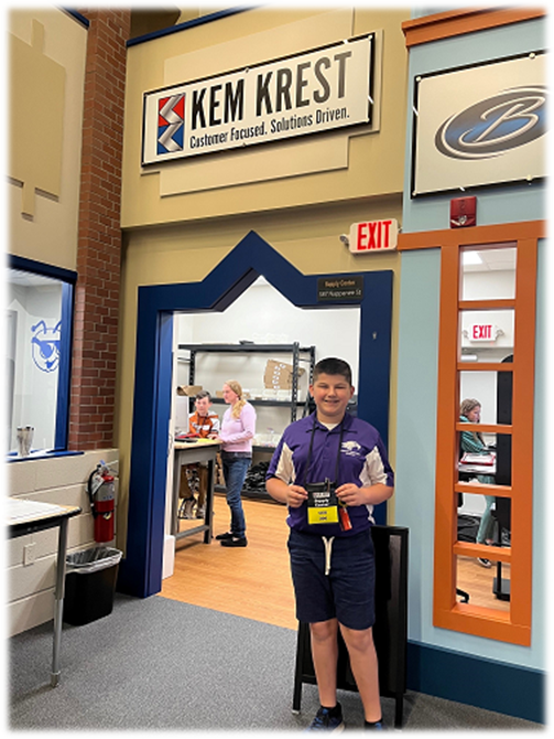 Rudy at JA Biztown(c) Elkhart 